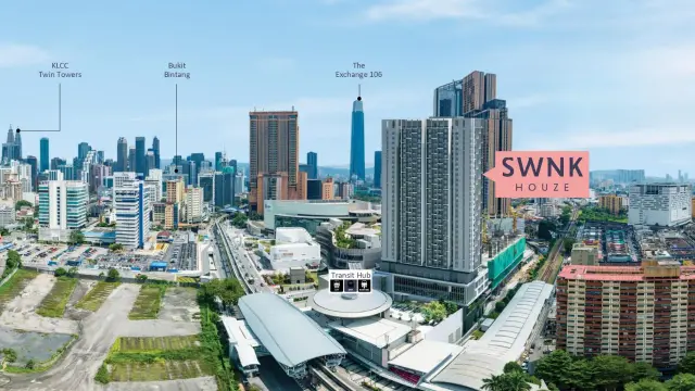 SWNK House @ BBCC serviced residence project in Bukit Bintang, Kuala Lumpur