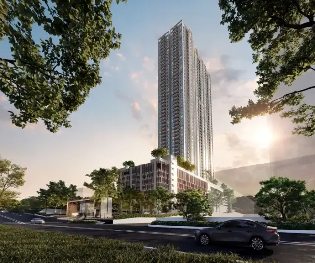 Tangen Residence condominium project in North Kiara, Kuala Lumpur