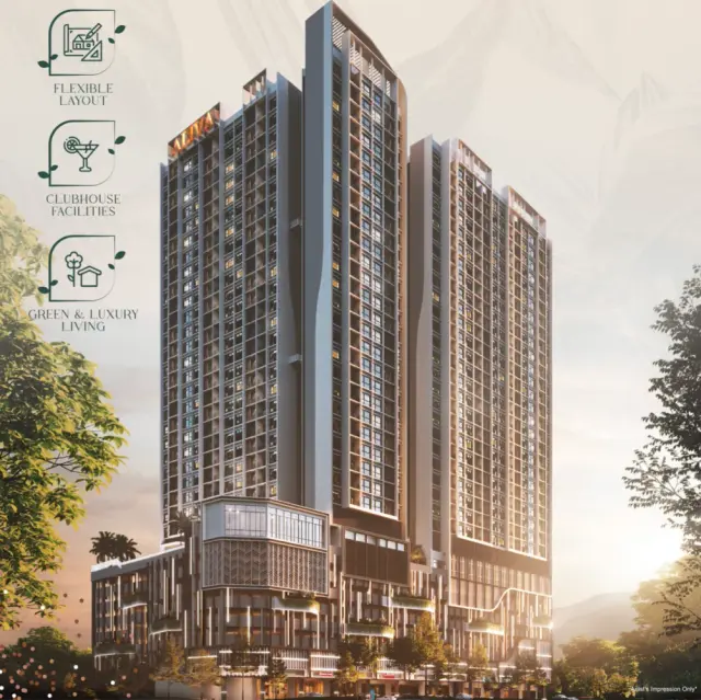 Aliva Mount Austin serviced residence project in Taman Mount Austin, Tebrau, Johor Bahru, Johor