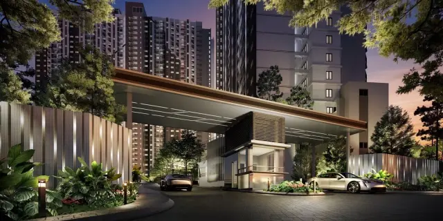 Aster Hill serviced residence project in Sri Petaling, Kuala Lumpur