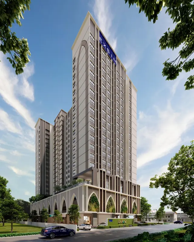 Erinaz Suites serviced residence project in Kubang Kerian, Kelantan