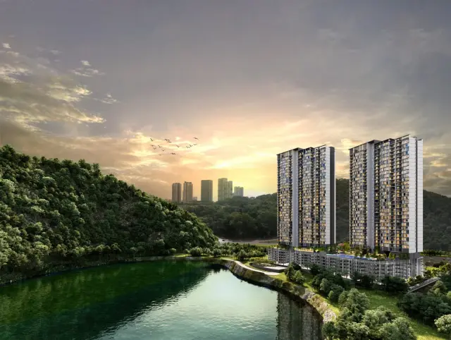 Foresthill Residence serviced residence project in Damansara Perdana, Selangor