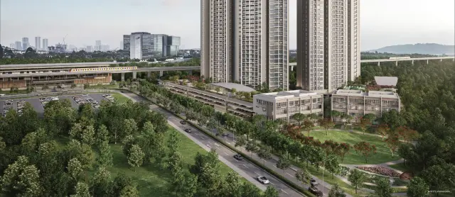 Linari serviced residence project in Kwasa Damansara, Selangor