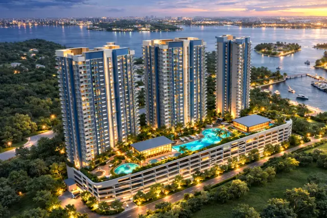 Senibong Cove serviced residence project in Senibong Cove, Masai, Plentong, Johor Bahru, Johor