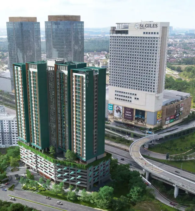 Southkey NADI Residences serviced residence project in Southkey City, Johor Bahru, Johor
