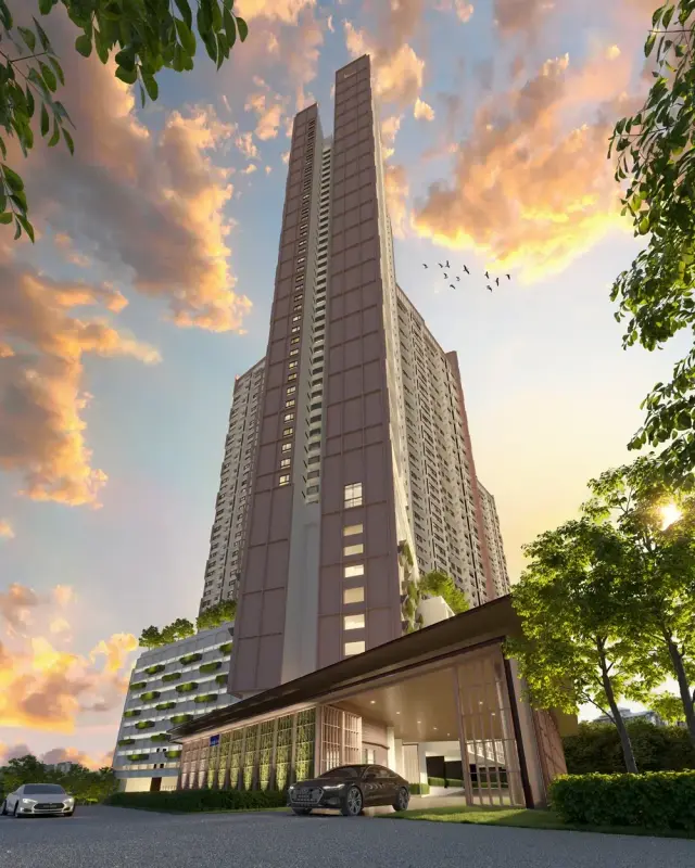 The Queenswoodz serviced residence project in Bukit Jalil, Kuala Lumpur