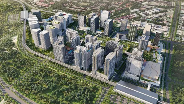 Tujuh Residence serviced residence project in Kwasa Damansara, Selangor