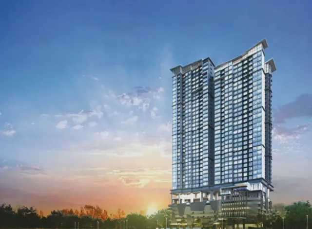 Twin Tower Residence serviced residence project in Bukit Chagar, Johor Bahru, Johor
