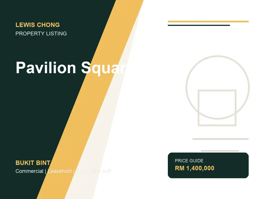 Pavilion Square Kuala Lumpur property project image