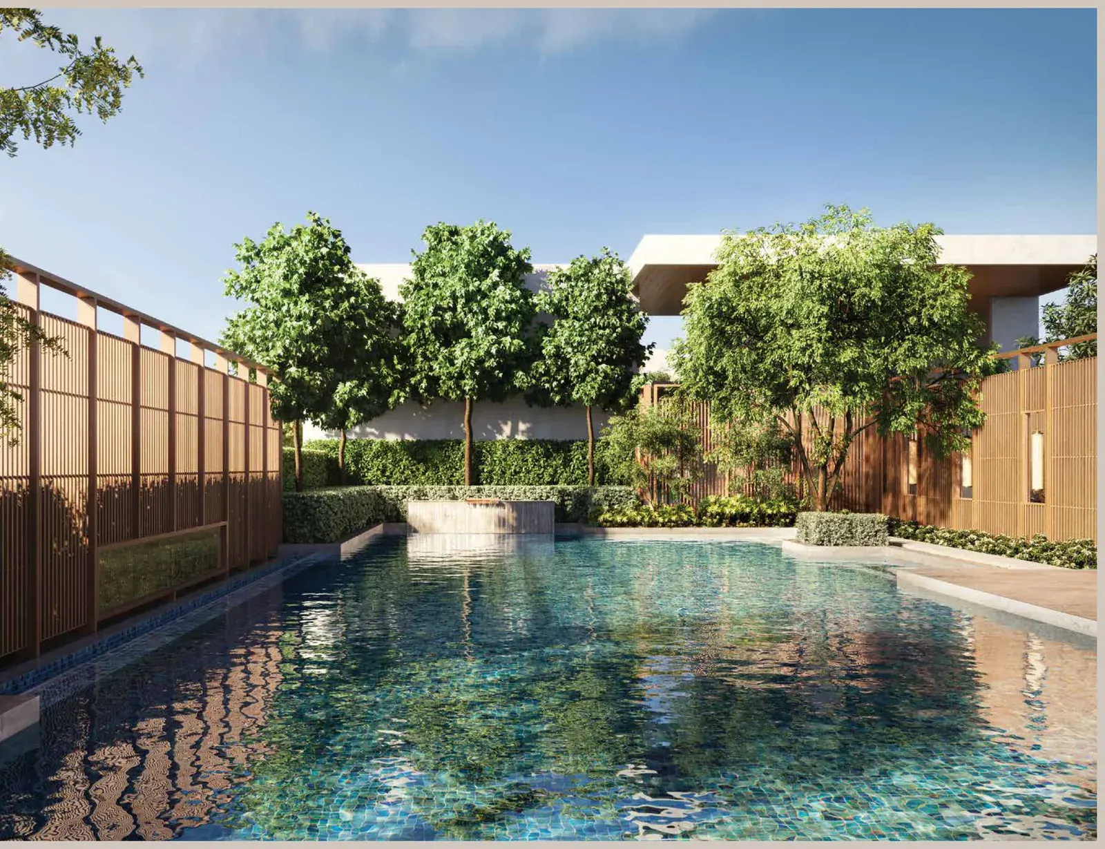 111 Menerung Pool Artist Impression in Bangsar, Kuala Lumpur