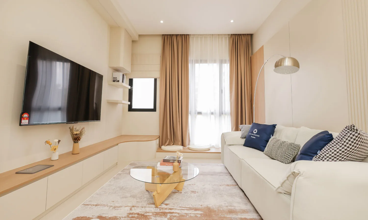 2Rio Residence Type A show unit living area in Bandar Puteri Puchong, Selangor