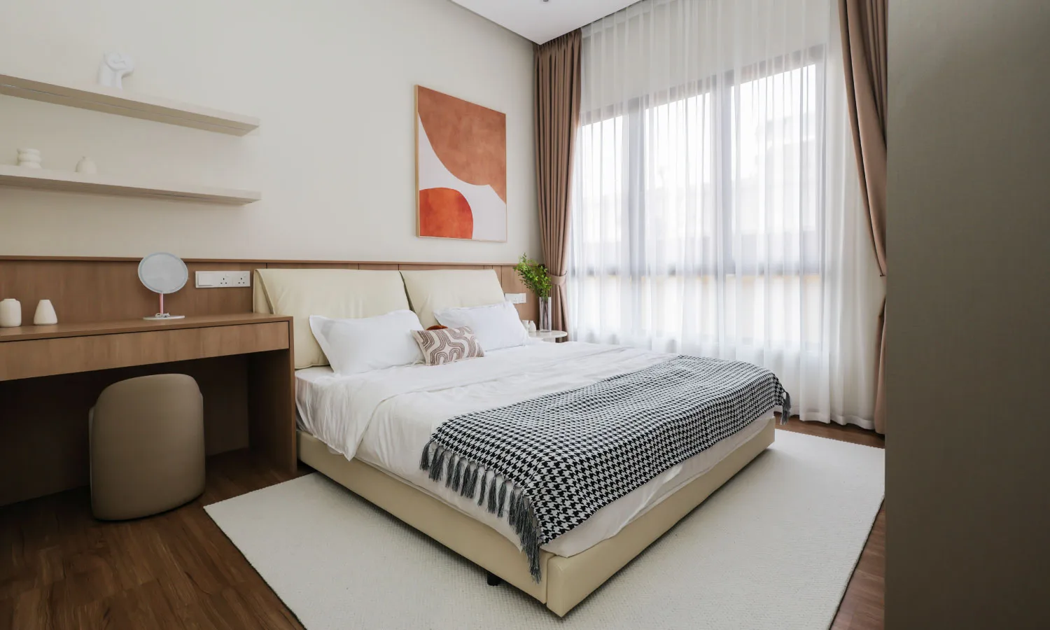 2Rio Residence Type A show unit master bedroom with walk-in wardrobe in Bandar Puteri Puchong, Selangor