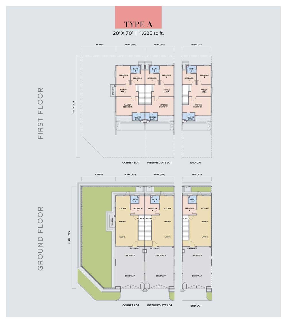 Akina Type A floor plan