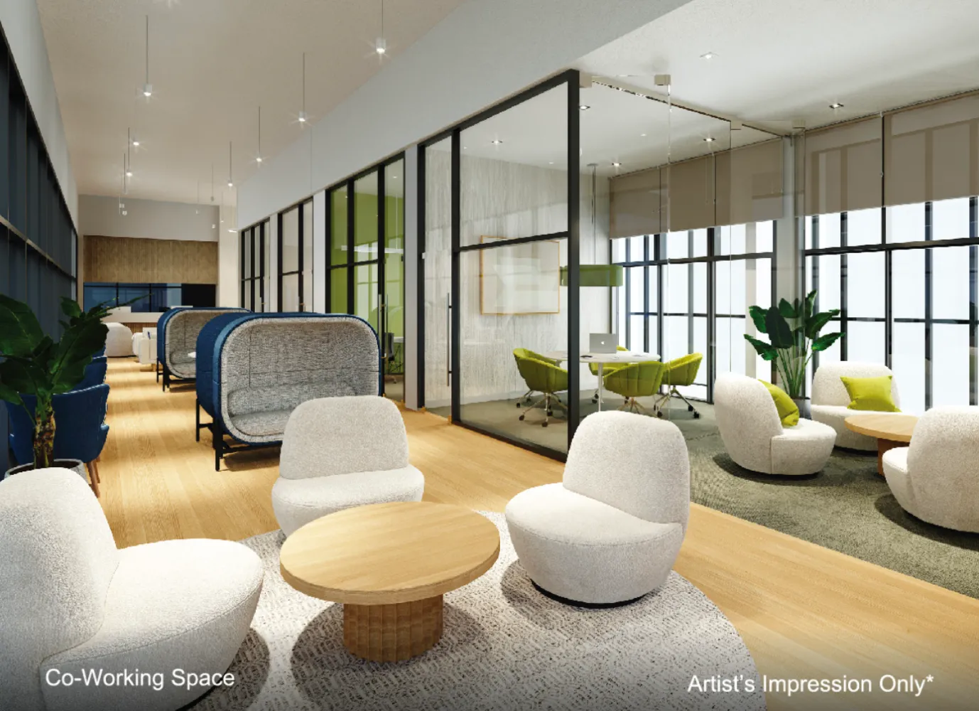 Aliva Mount Austin co-working space lounge in Taman Mount Austin, Tebrau, Johor Bahru, Johor