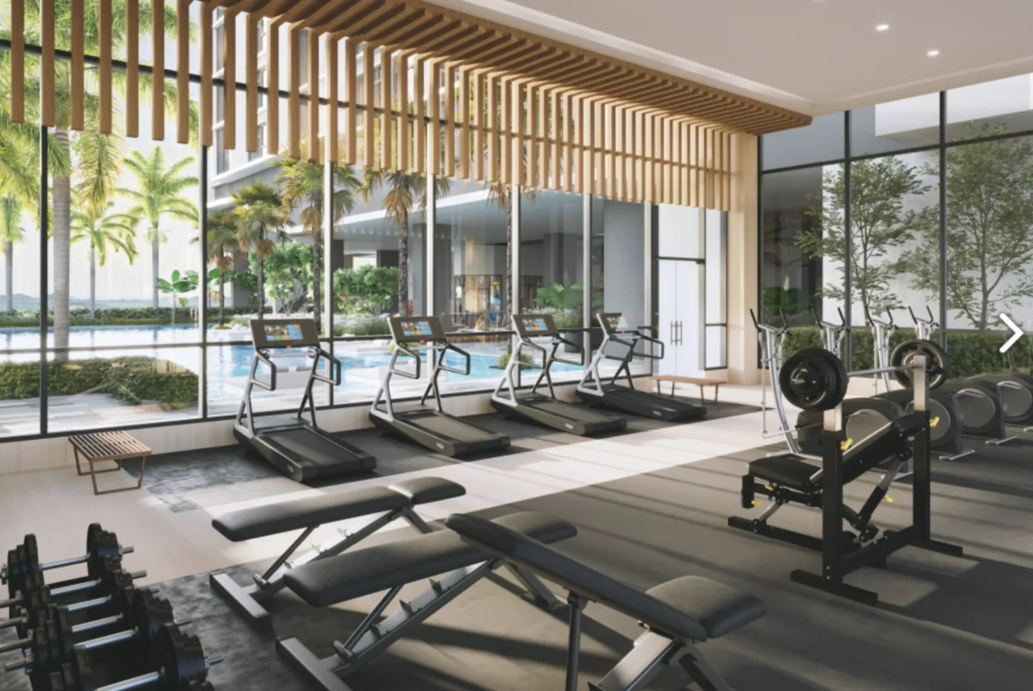 Aliva Mount Austin fully equipped gymnasium in Taman Mount Austin, Tebrau, Johor Bahru, Johor