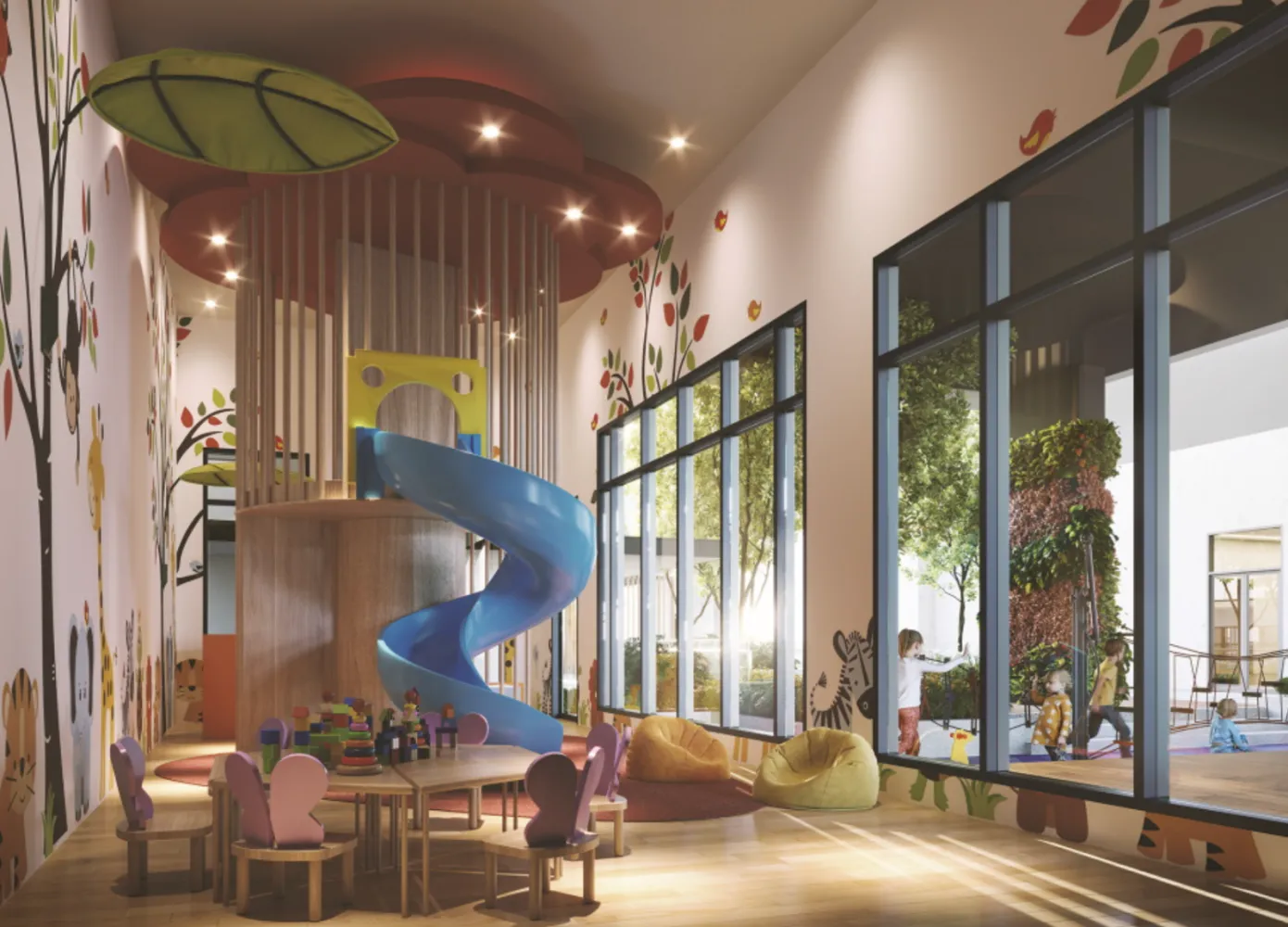 Aliva Mount Austin indoor kids playground with slide in Taman Mount Austin, Tebrau, Johor Bahru, Johor