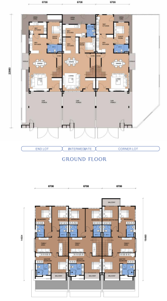 Altora Type A floor plan