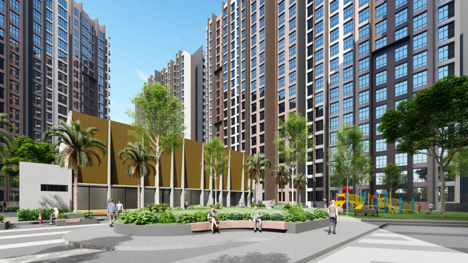 Anderson Residences Ipoh fully equipped gymnasium interior in Ipoh City Centre, Perak