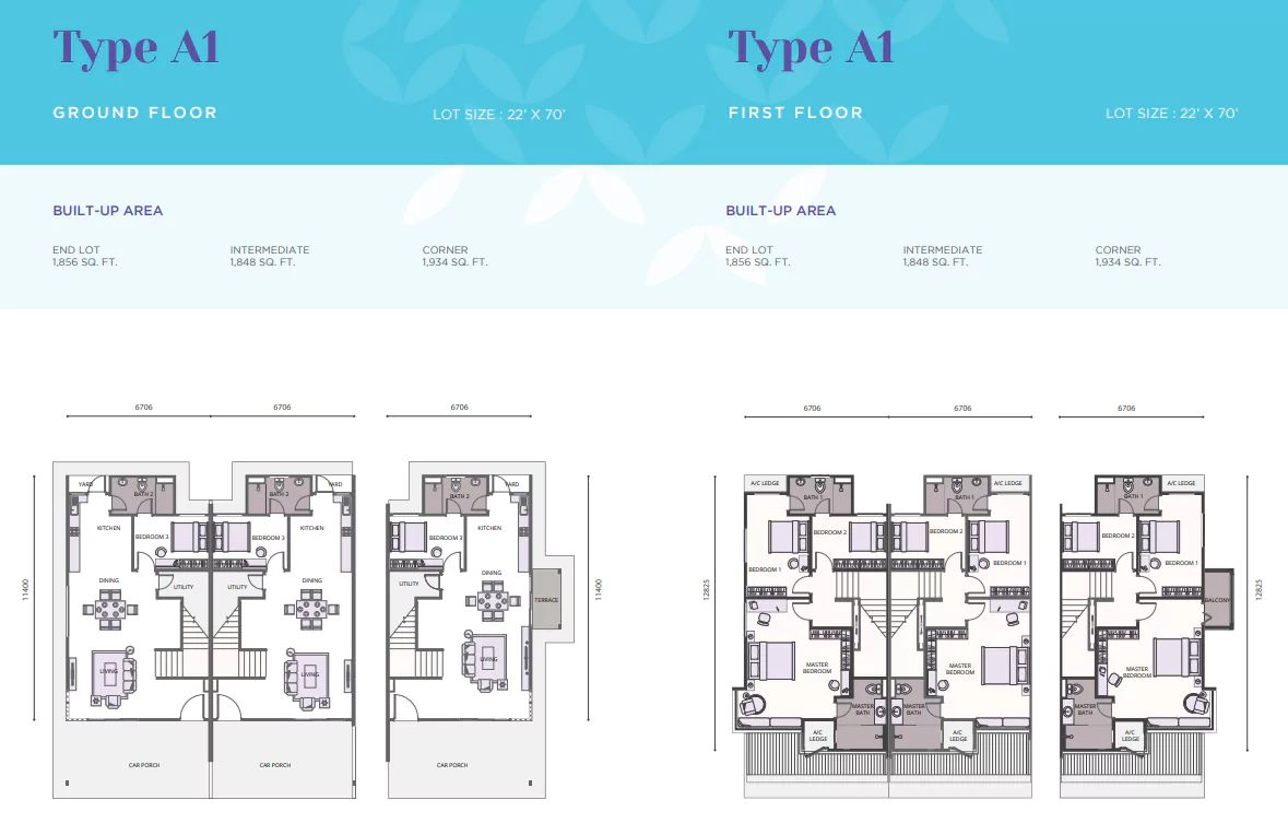 ARALIA Type A floor plan