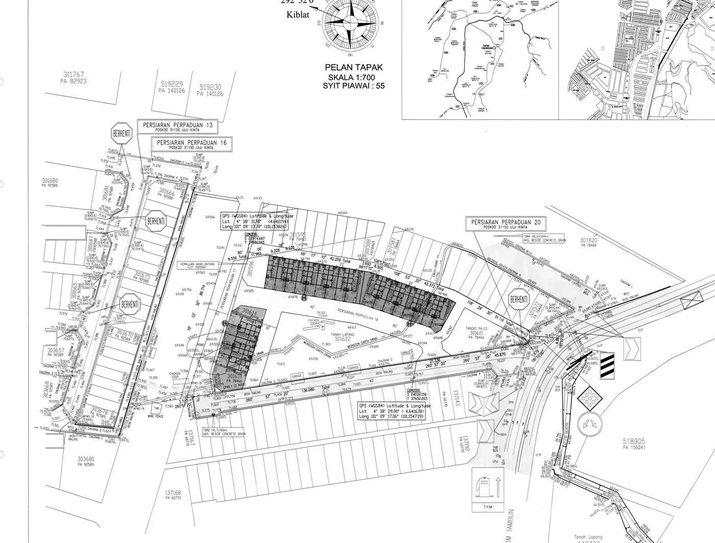 Arena Perpaduan Utama @ Tambun Site Plan in Ipoh, Perak