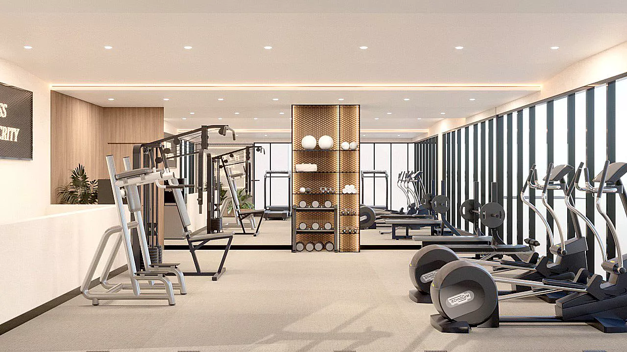 Armani Kepong gymnasium facility, Kepong serviced residence