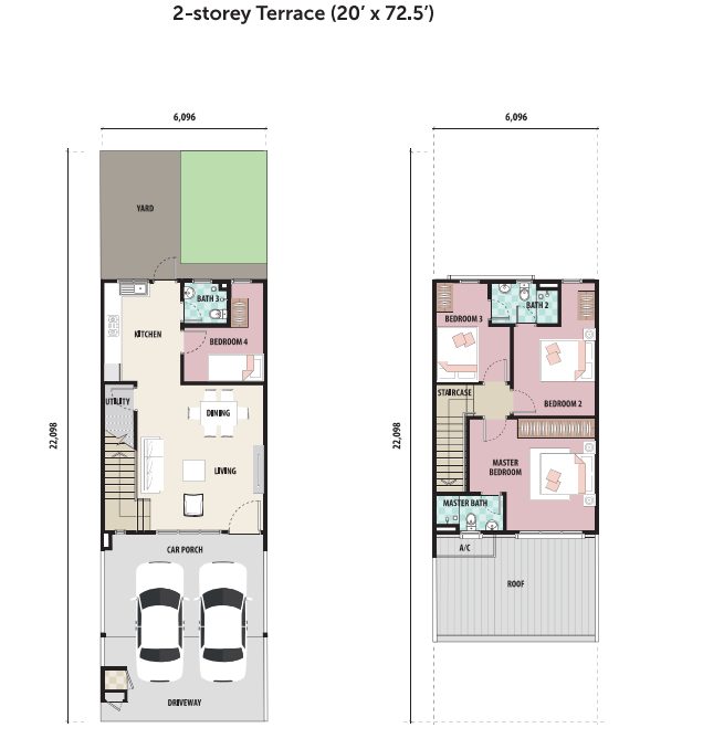 Astella Phase 2 Type A floor plan