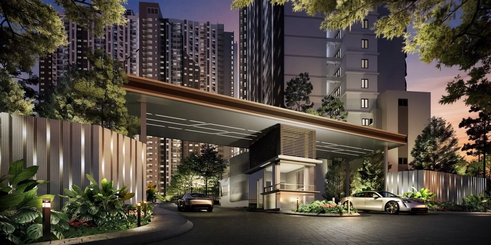 Aster Hill serviced residence project in Sri Petaling, Kuala Lumpur