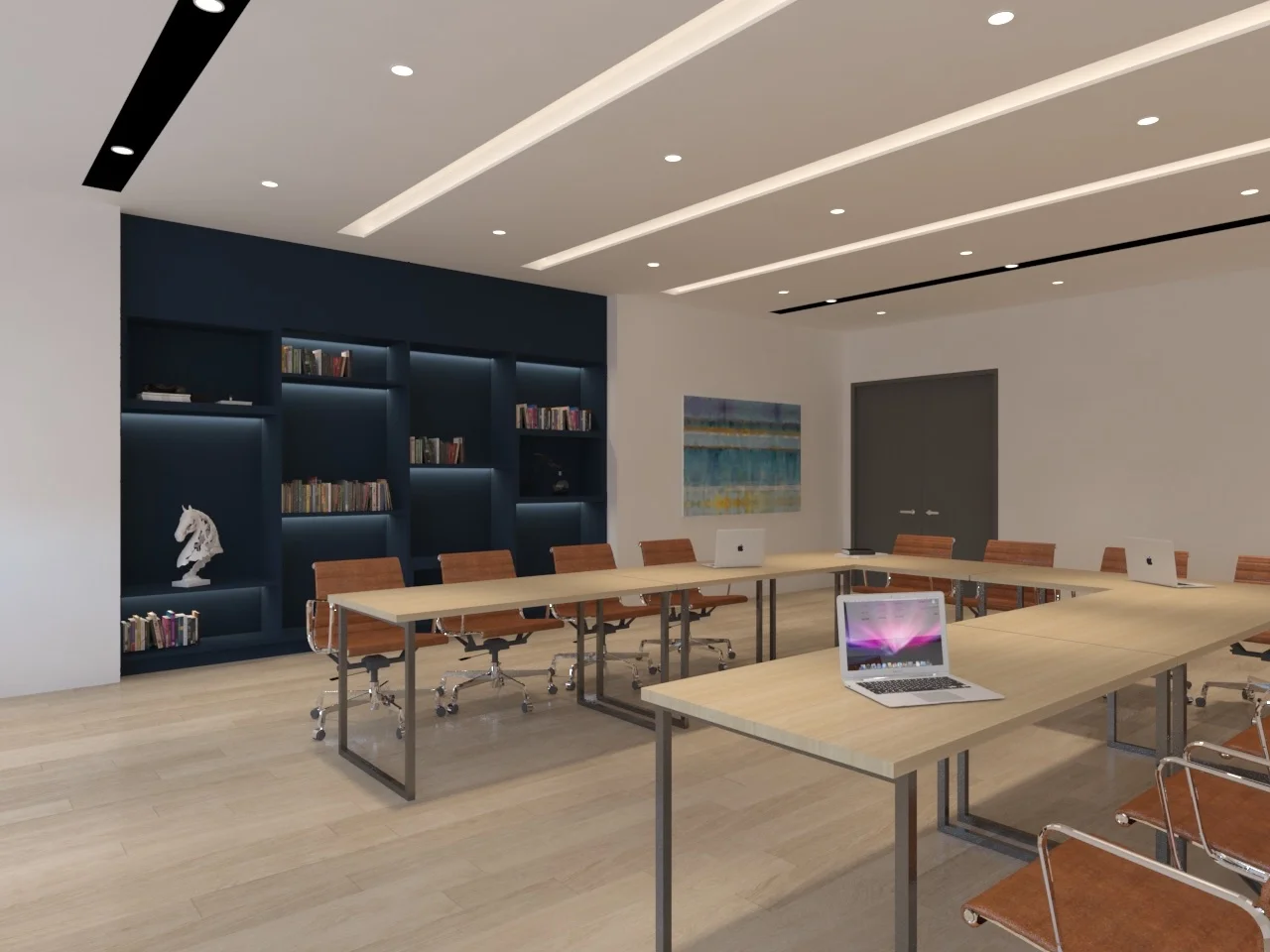 Astrum Ampang co-working lounge and library facility artist's impression, Ampang Kuala Lumpur