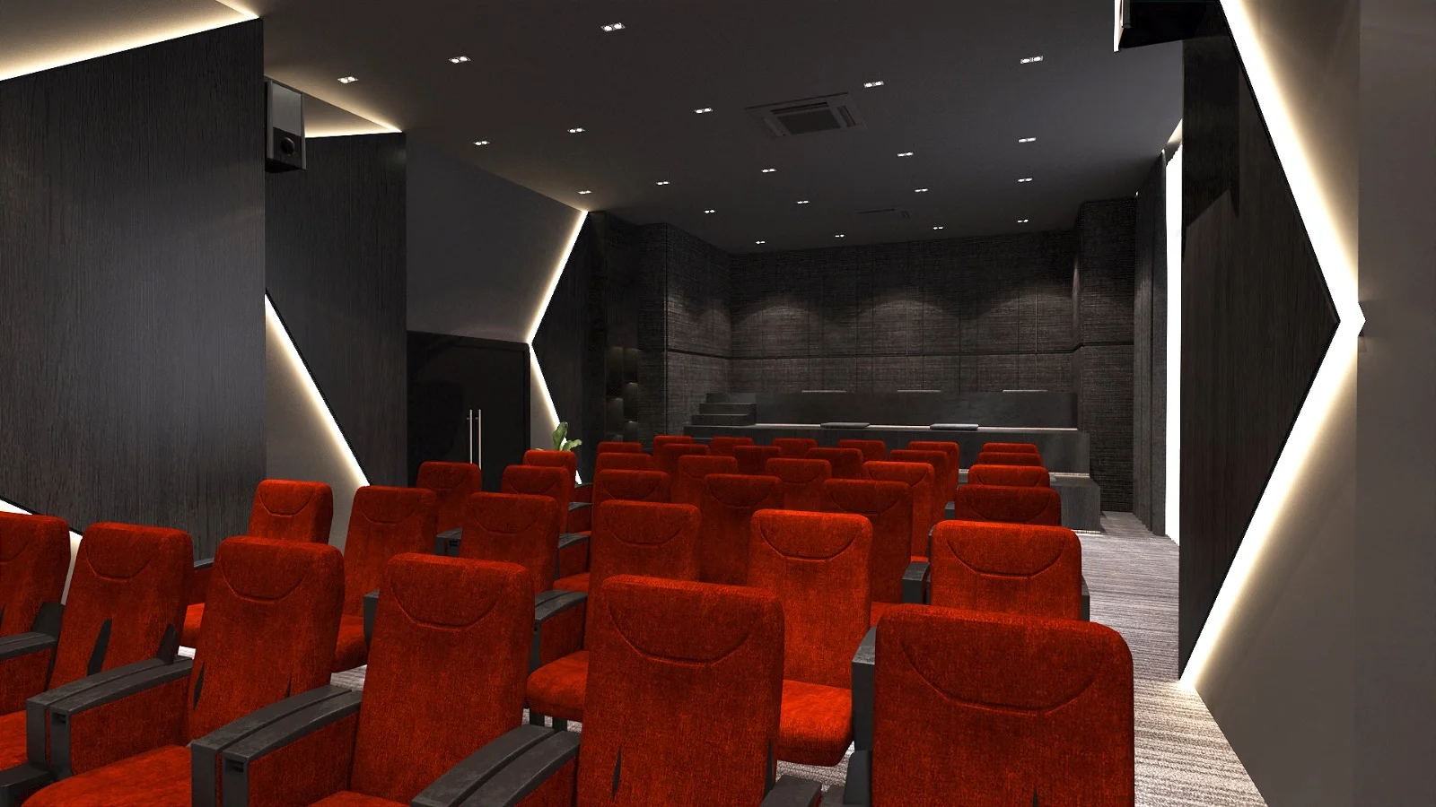 Astrum Ampang private mini theatre facility artist's impression, Ampang Kuala Lumpur