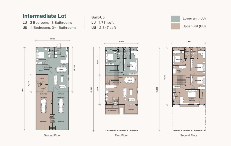 Aurelia Type A floor plan