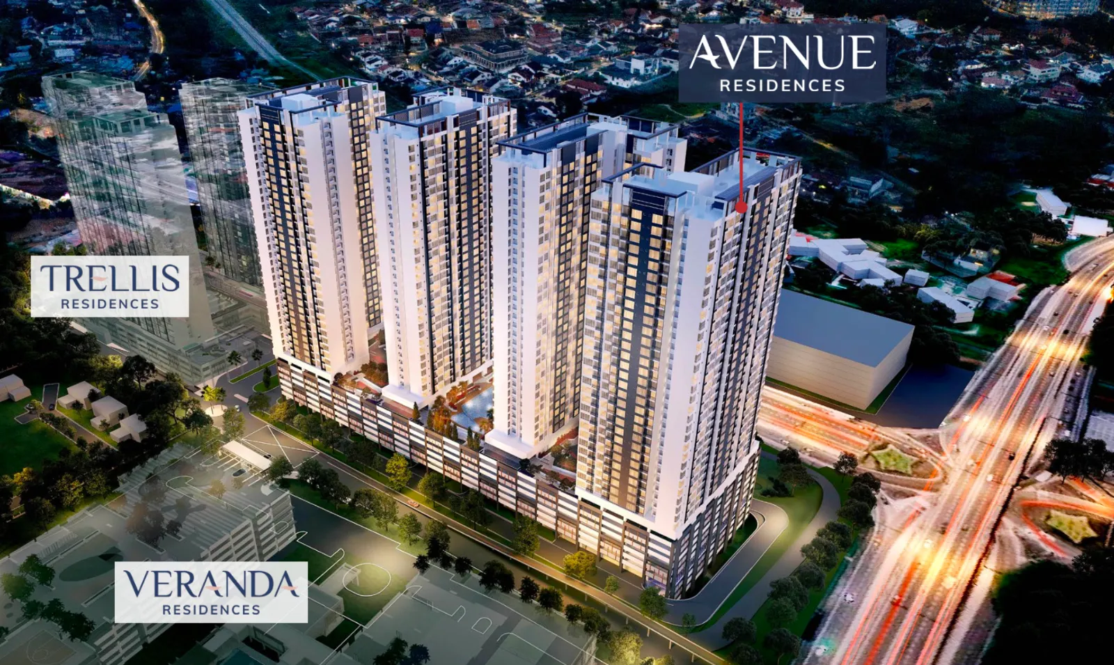 Avenue Residences / Residensi Puncak Saujana Phase 2 serviced residence project in MBW City, Jalan Tun Abdul Razak, Johor Bahru, Johor