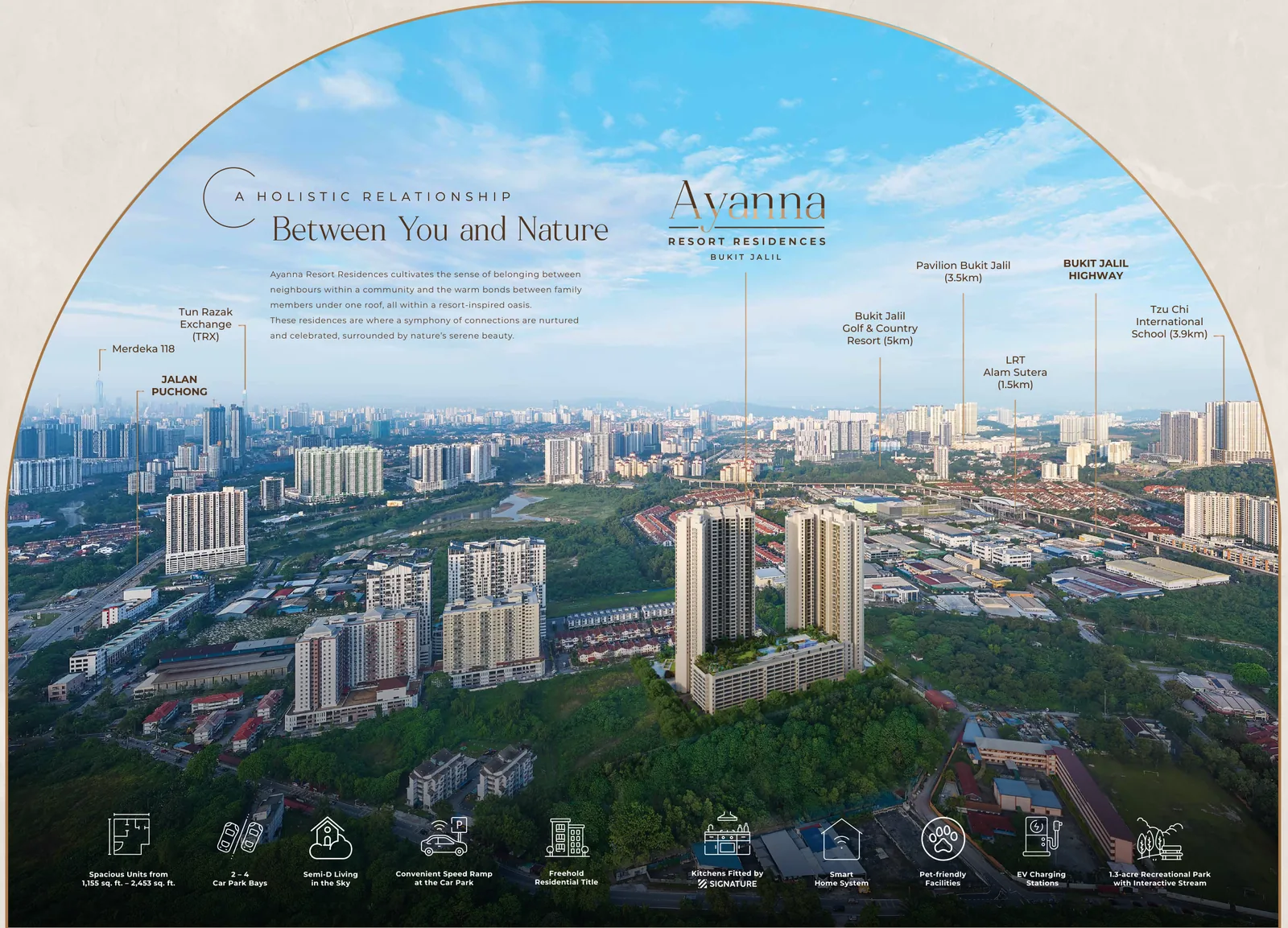 Ayanna Facilities Artist Impression from verified project brochure