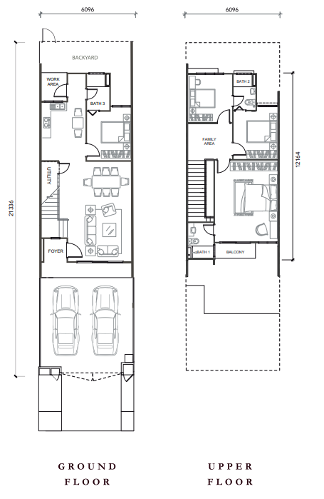 Balau Home 1 Type A floor plan