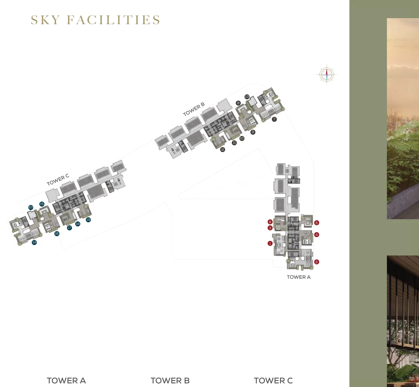 Bamboo Hills Sky Lounge Artist Impression from verified project brochure