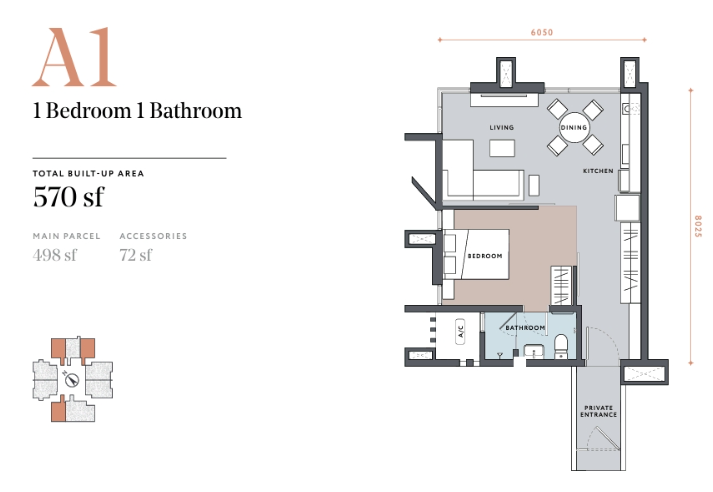 Bnagsar 38 Type A floor plan