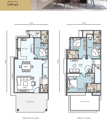 Casablanca 2 Type A floor plan