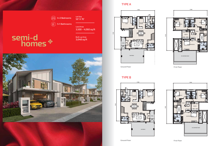 Casablanca 3 Type A floor plan