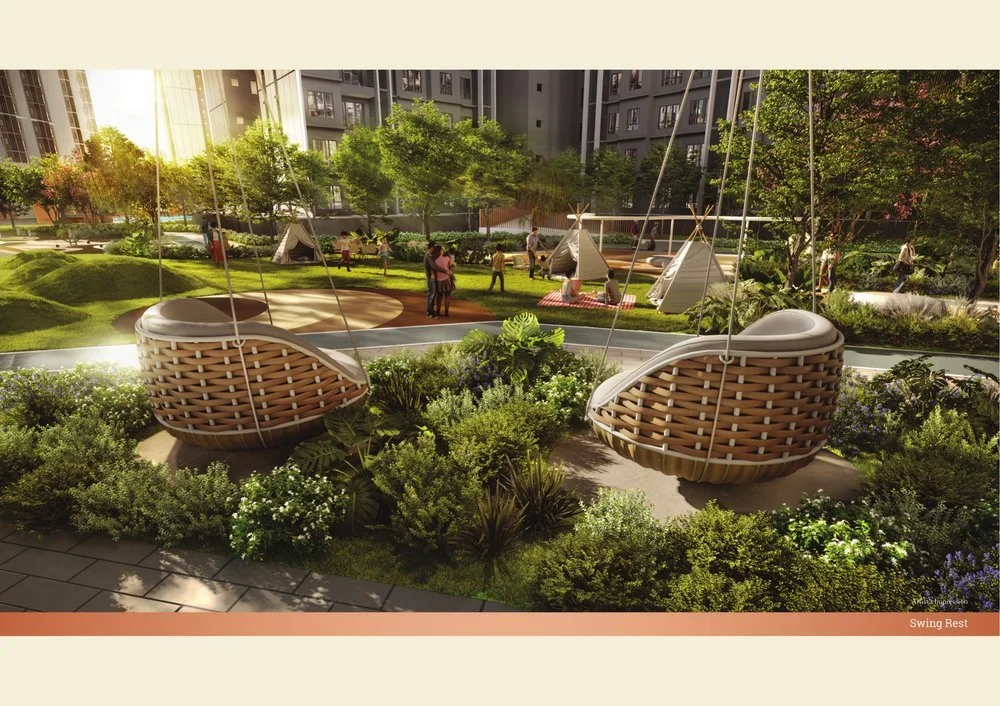 Causewayz Square @ JBCC 柔佛新山花园秋千休闲座椅区