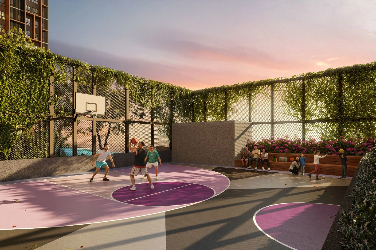 The Celestz @ Kebun Teh Sky Basketball Court — Lewis Chong verified source photo
