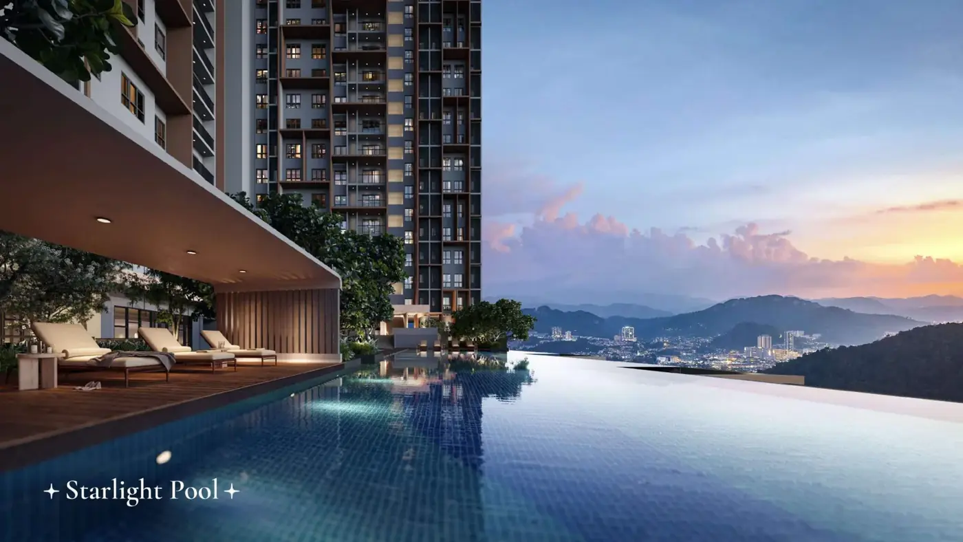 The Celestz @ Kebun Teh Pool Facilities in Johor Bahru, Johor