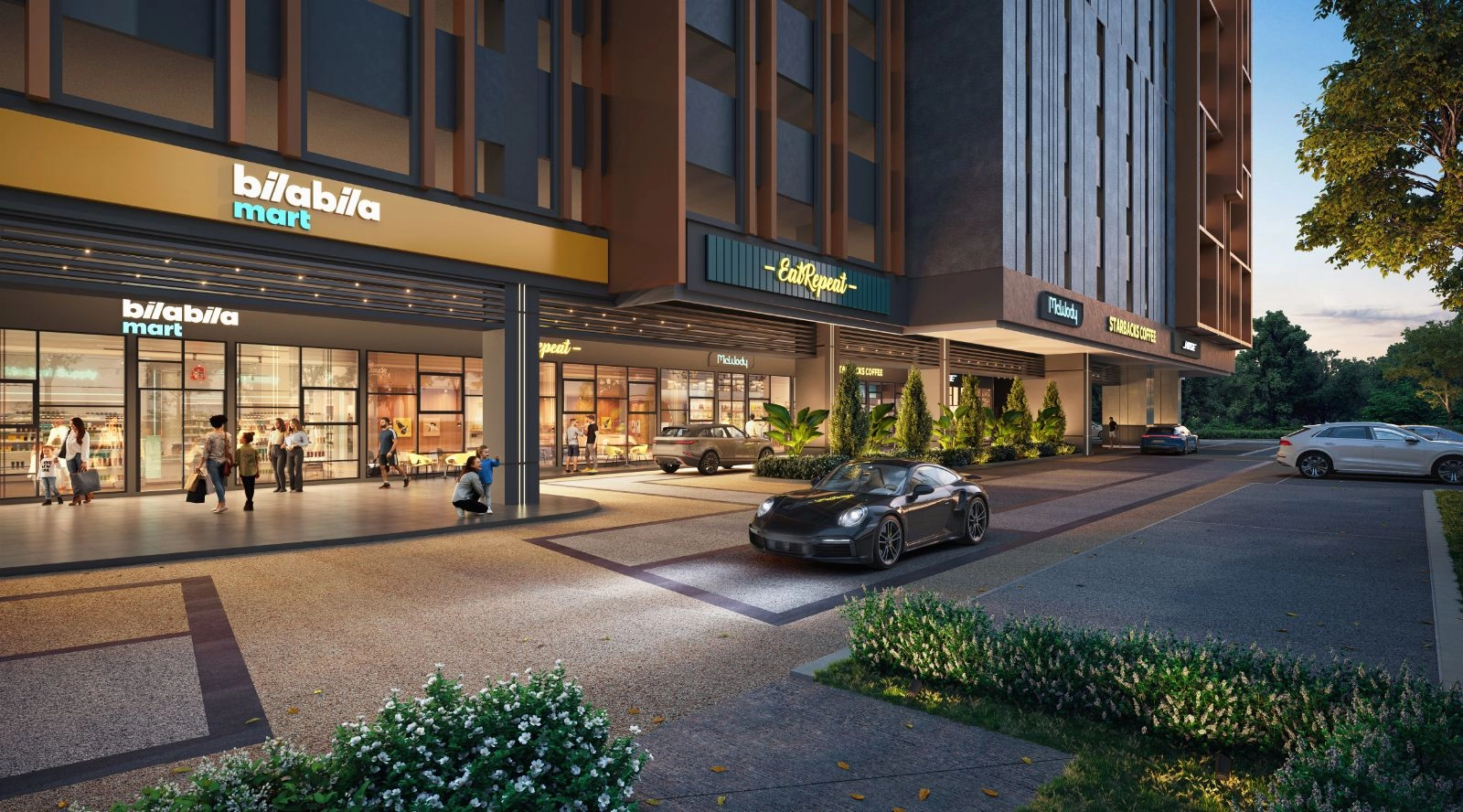 The Celestz @ Kebun Teh Ground Floor Retail Row — Lewis Chong verified source photo