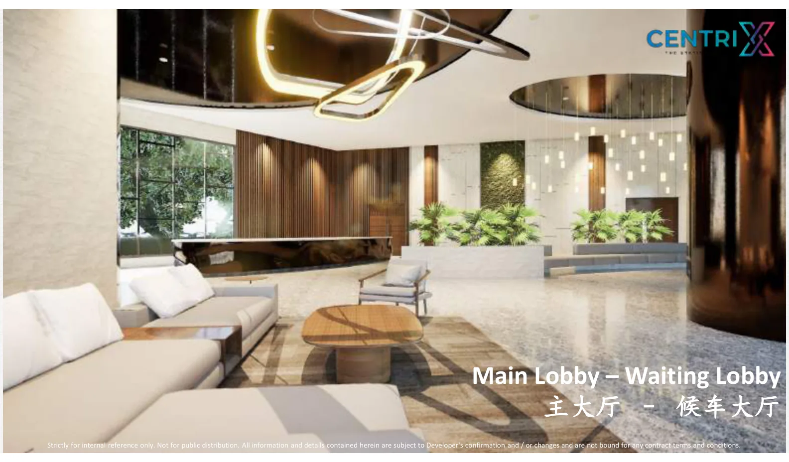 Centrix KLCC Lobby Artist Impression from verified project brochure