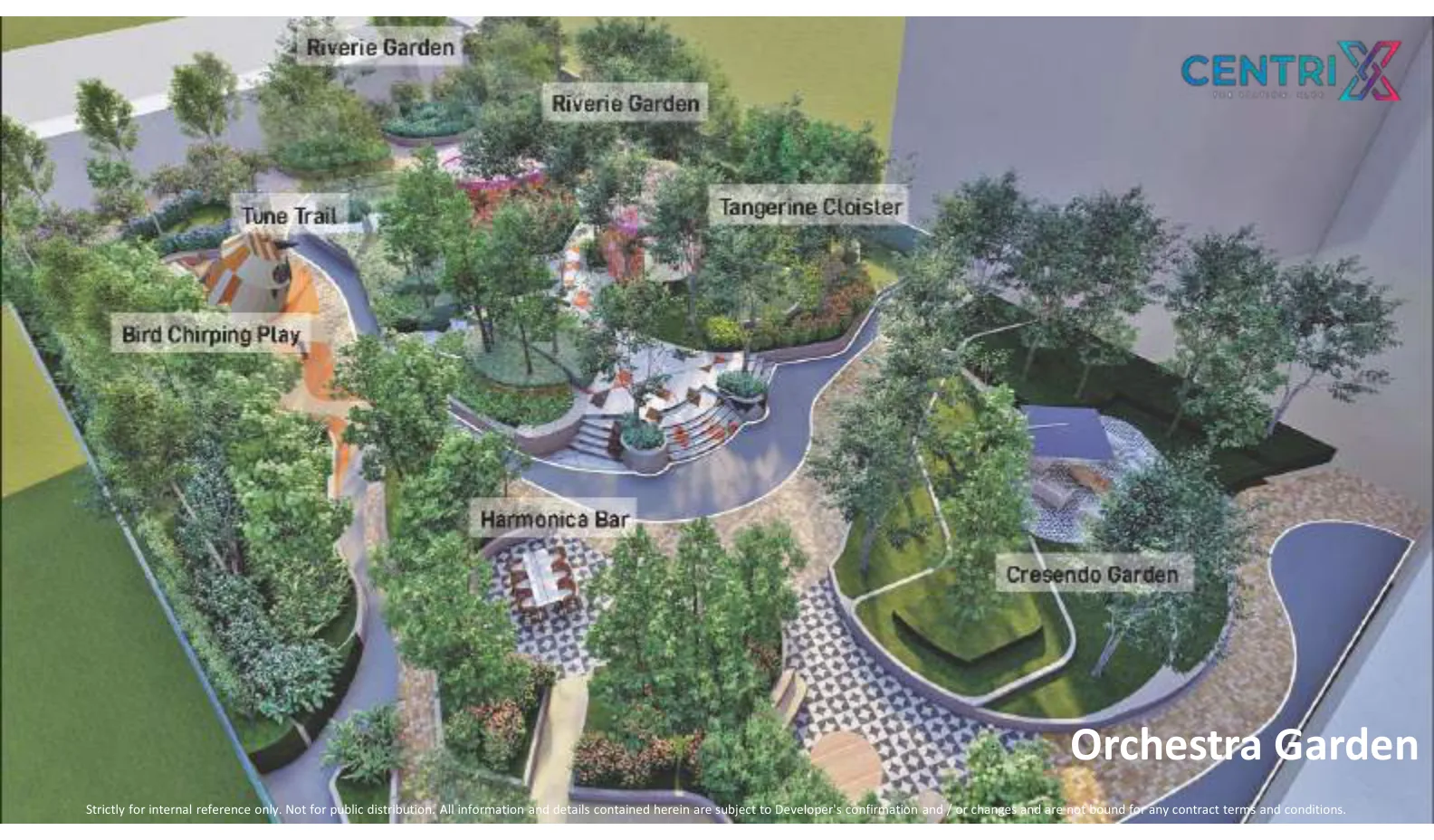 Centrix KLCC Garden Artist Impression from verified project brochure