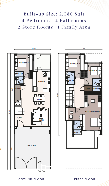 Chorus Type A floor plan