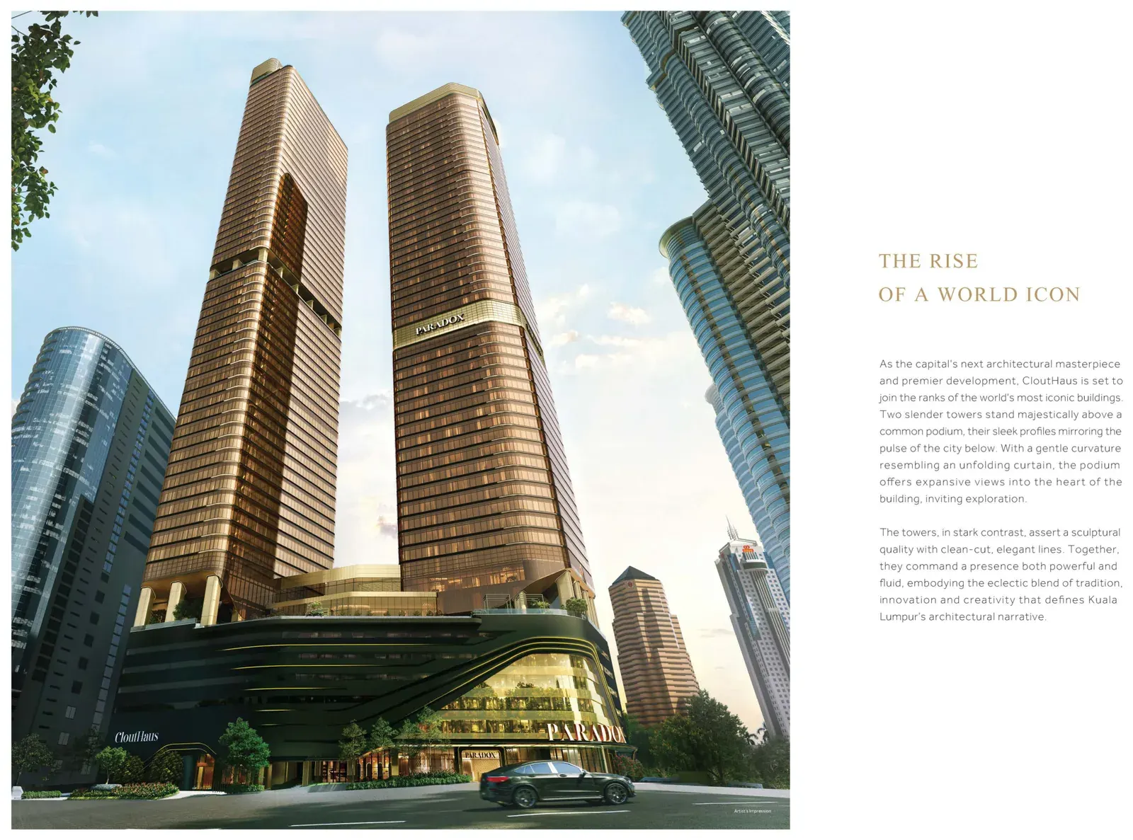 CloutHaus Brochure Artist Impression 2 in KLCC, Kuala Lumpur
