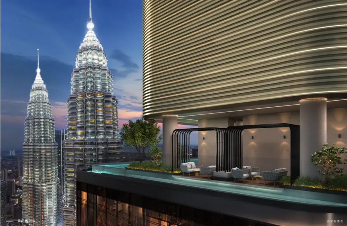 CloutHaus项目实景图，位于KLCC, Kuala Lumpur