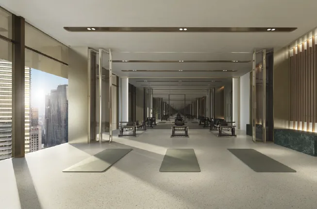 CloutHaus state-of-the-art indoor golf simulator suite for residents in KLCC, Kuala Lumpur