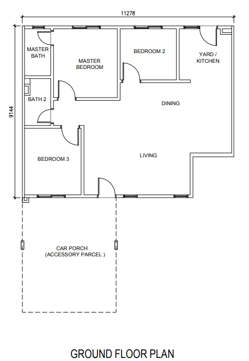 Co-Home Type A floor plan