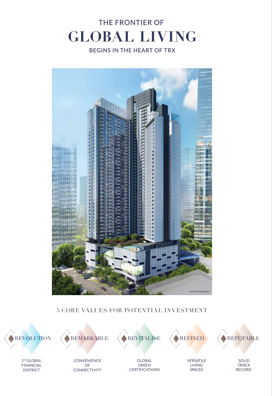 Core Residence Brochure Artist Impression 4 in TRX, Kuala Lumpur