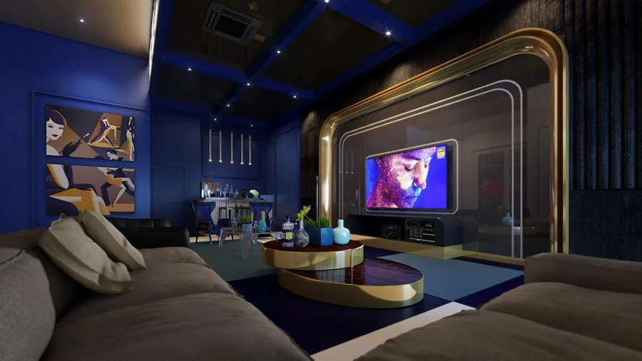 D'Clover Residences Broadway Lounge indoor communal lounge space in Central Park Damansara, Selangor